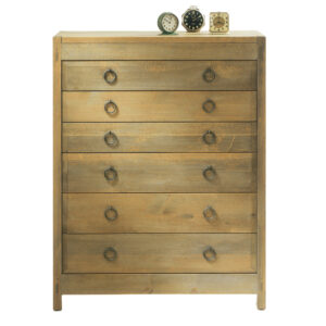 Classic Vertical Six Drawer Dresser