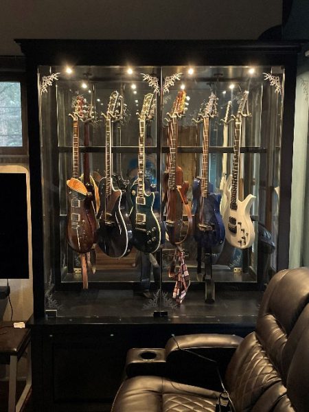 Custom guitar display