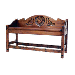 Chamisal Lovebird Bench