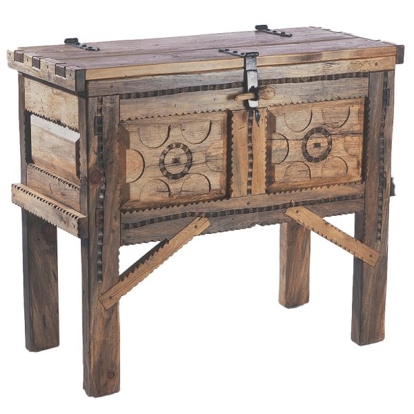 Taos Chip Carved Chest