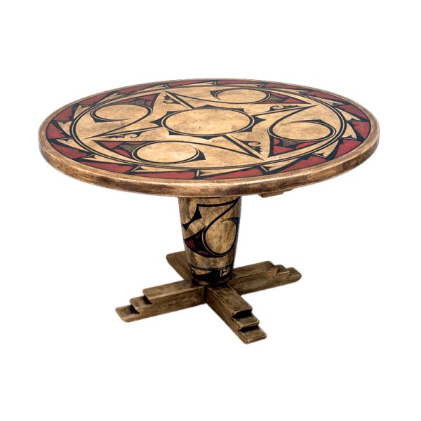 Zuni-Acoma Pedestal Table