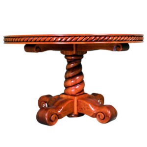 Parjarito-Cordel Pedestal Table